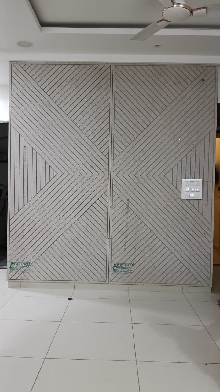 Cement Sheet Wall Paneling